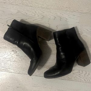 Leather Heeled Designer Boots by Lucky Brand